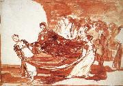 Francisco Goya Drawing for Disparate feminino France oil painting artist
